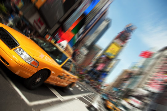 New York City Taxi, Times Square © UTBP