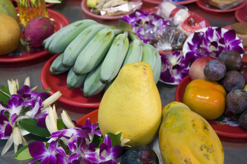 Fruits as offerings