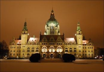 Obraz premium Rathaus Hannover