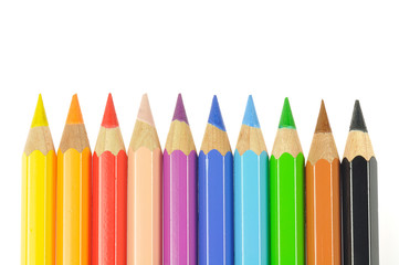 viele bunte Stifte