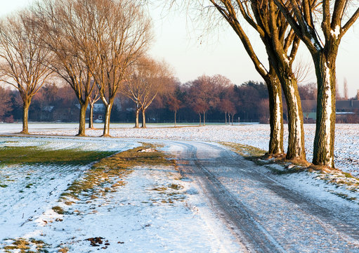 Winter, Landschaft, Eisgl&auml;tte