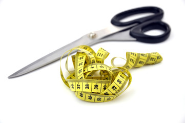 Scissors and Measuring Tape