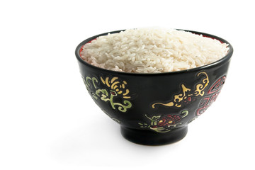 Rice in ceramic ware