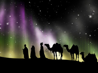 Los tres Reyes Magos