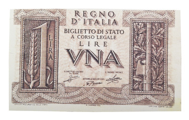Una Lira del 1900 Fronte 12 09