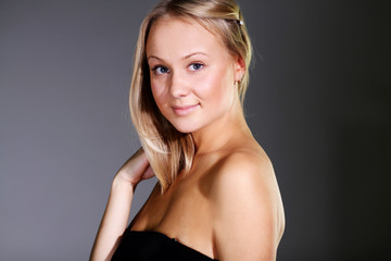 Fototapeta premium beautiful blonde young woman.