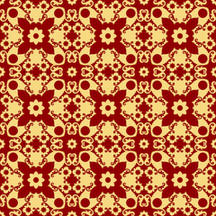 seamless vector pattern, floral background