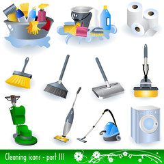 cleaning icons