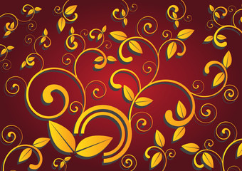 Backgrounds with patterns and swirls