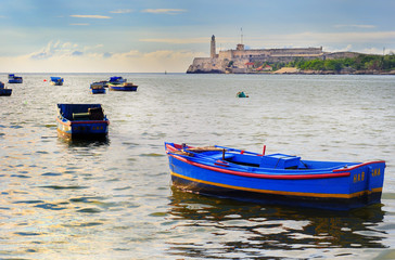 Fishing Boats in Havana bay
