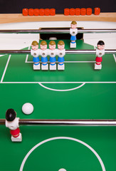 Toy football players