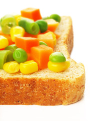 vegetarian sandwich