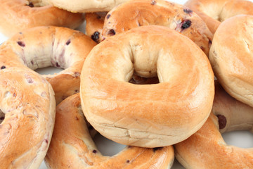 Blueberry bagels