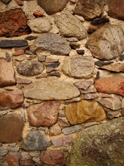 Obraz premium Rubble-wall