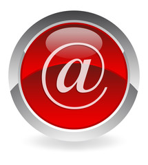 red mail-button