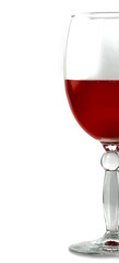 Glass Of Red Wine isolated