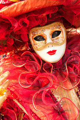 Naklejka premium Venice Mask, Carnival.