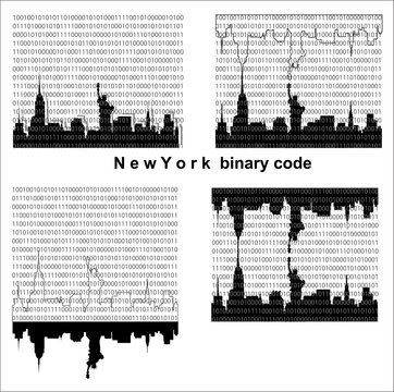 Naw York binary code