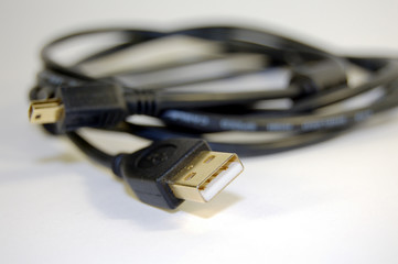 USB plug close-up