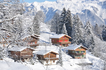 Swiss cottages