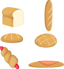 group of bread