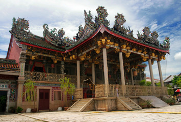 Fototapeta premium Khoo Kongsi, Penang, Malaysia..