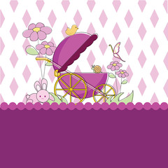 baby card background