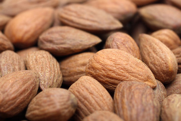 almond close-up background