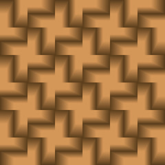 Seamless 3d vector pattern with tiles