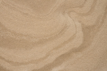 Fototapeta na wymiar Curves in the Sand