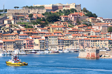 Portoferraio, Isle of Elba, Italy.