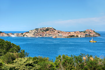 Fototapeta premium Portoferraio, Isle of Elba, Italy.