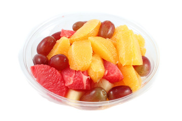 Fototapeta na wymiar Citrus fruit salad