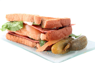 a BLT sandwich