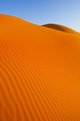 vertical red sanddunes
