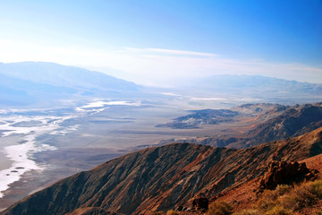Obraz premium View on landscape of the Death Valley. California. USA