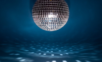 Disco ball with lights