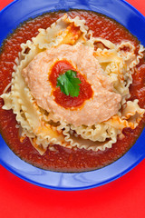 Pasta Manfredi with Ricotta Cheese