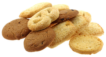 biscuits fond blanc