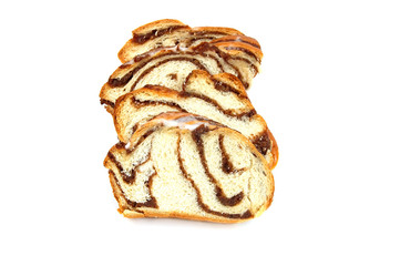 tranches de gâteau chinois fourré