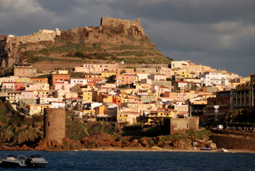 Obraz premium Castelsardo, Sardinia