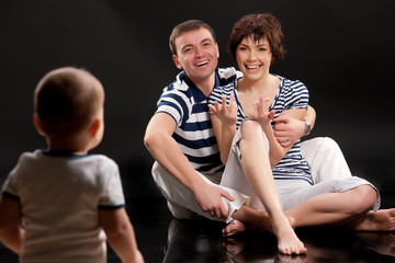 Obraz premium Young Family