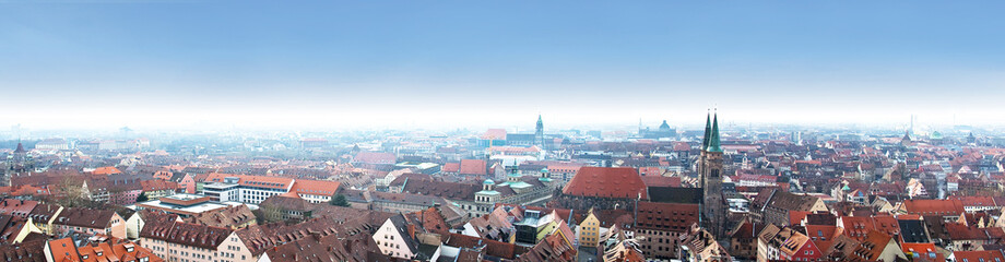 Panorama von Nürnberg