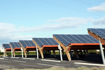 Parking toit photovoltaïque