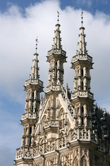 Fototapeta na wymiar Leuven town hall - Belgium