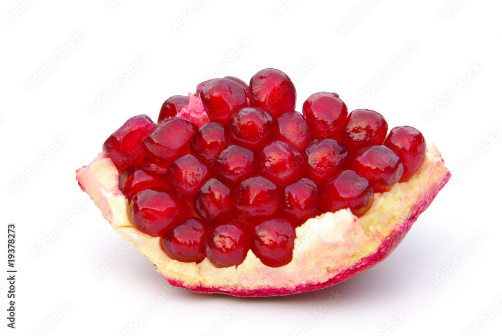 Sticker granatapfel freigestellt - pomegranate isolated 02