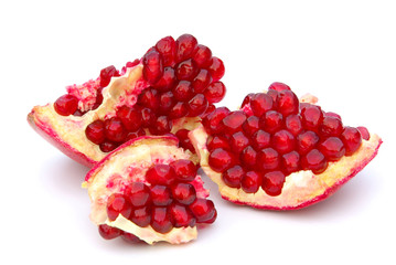 Granatapfel freigestellt - pomegranate isolated 07