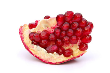 Granatapfel freigestellt - pomegranate isolated 09