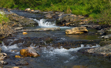River Valency that caused flash floods in Boscastle