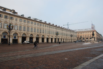 Fototapeta premium Torino, piazze, chiese e palazzi storici
